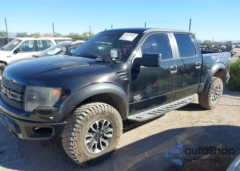 2014 Ford F-150 Svt Raptor z USA, uszkodzony, nr VIN 1FTFW1R63EFB29019